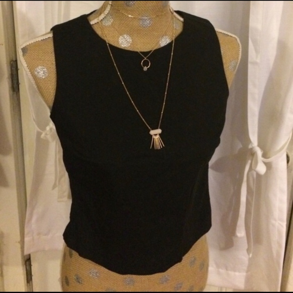 Ralph Lauren Black Crop Top